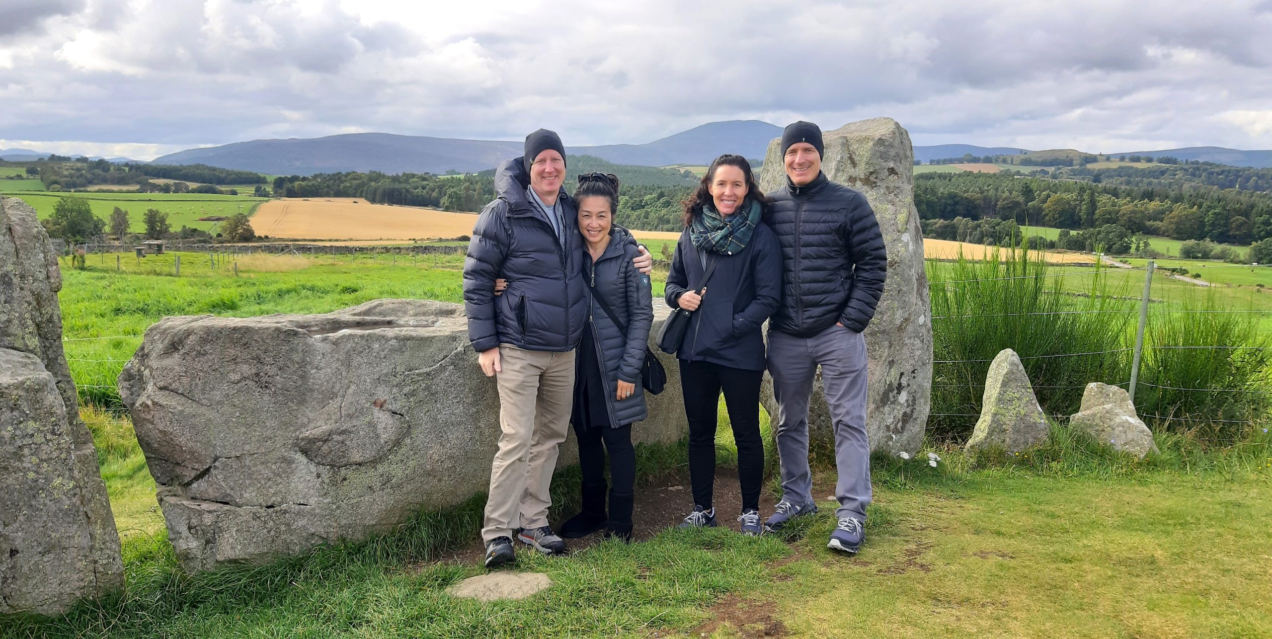 Gordon Tour at Tomnaverie Stone Circle