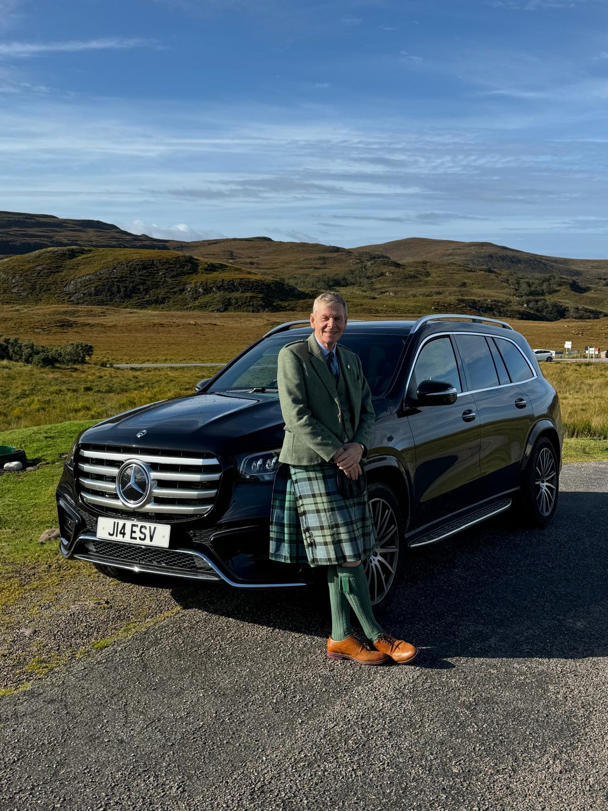 John with Mercedes GLS